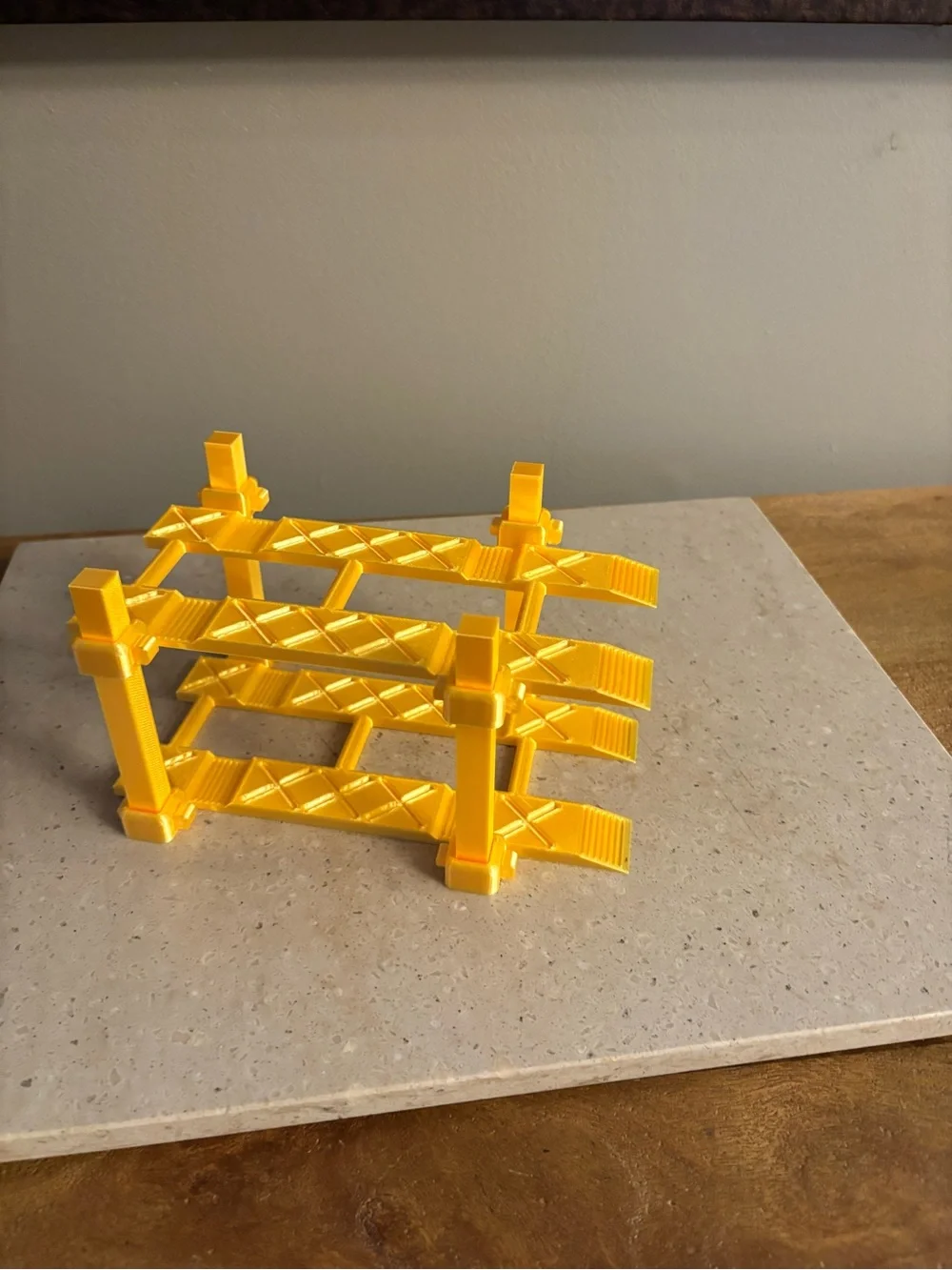 Garage display for Lego Speed Champion Two-Tier Parking Rack cars NOT included